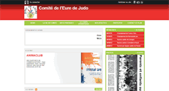 Desktop Screenshot of cdjudo27.com