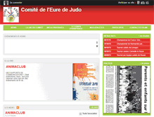 Tablet Screenshot of cdjudo27.com